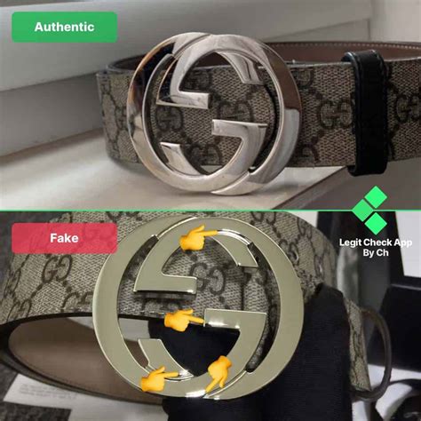 fake gucci belt vs real amazon|how to check gucci belt.